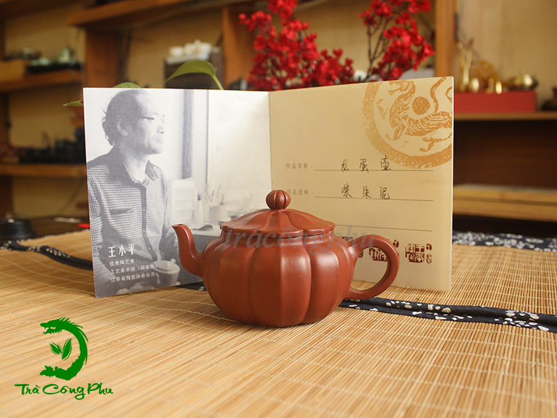 Ấm Tử Sa Lăng Hoa Cúc Nụ - ATS1093